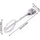 thumbnail image 2 of Stainless Steel Salad Tongs, Kitchen Tongs, Stainless Steel Serving Tongs, Scissor Salad Tongs, Buffet Tongs, 2 of 4