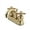 Polished Brass, variant on Kingston Brass KB8612DX Concord 1.2 GPM Centerset Bathroom Faucet - Brass