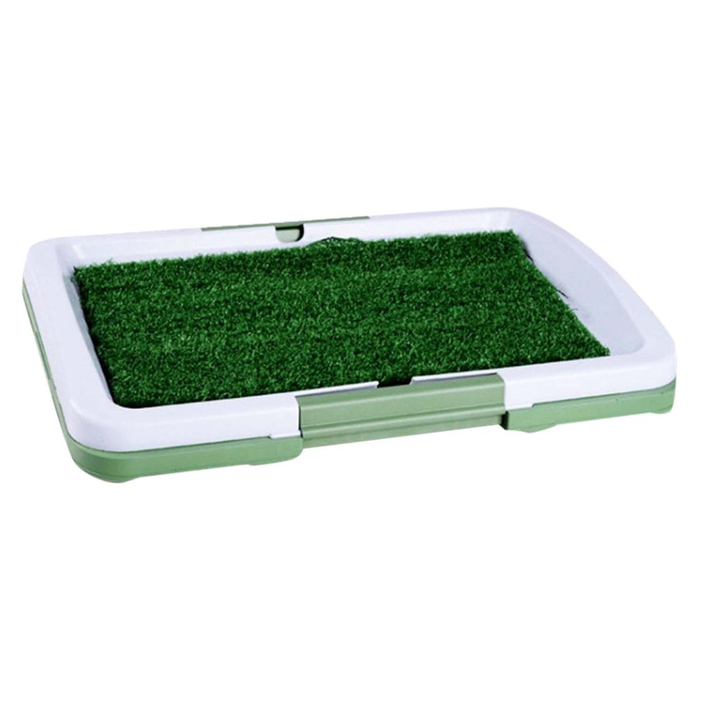 3 Layers Large Dog Pet Potty Training Pee Pad Mat Puppy Tray Grass Toilet Simulation Lawn For Indoor Potty Training Pet Supply Walmart