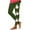 Green, variant on Riecok Legging Pants Women High Waist Casual Stretchy Ghost Print Workout Pants Trendy Streetwear
