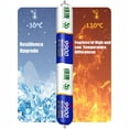 thumbnail image 4 of 9900 Sealant Waterproof, Silicon Waterproof Sealant, Permanent Solution for Roof & Wall Cracks, Outdoor Water Proof Exterior Sealants Heat Resistant, Tear and Stretch Resistance (Black,1Pc), 4 of 8