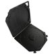 thumbnail image 3 of Caja de almacenamiento para carretes de cinta vacíos de 10 pulgadas, resistente a arañazos, protección total, caja de cinta de sonido con carrete abierto, color negro, 3 of 14