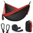 thumbnail image 2 of Coofit Tree Hammock Set Nylon Camping Hammock Parachute Hammock with Straps & Carabiner, 2 of 2