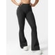 thumbnail image 3 of Leggins YEOREO Brittany Flare con bolsillos para mujer, color negro, talla M, 3 of 6
