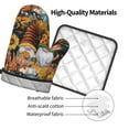 thumbnail image 4 of Bingfone Welcom Fall Print Oven Mitts Pot Holders Set 2 PCS for Kitchen for Cooking Grilling Baking BBQ Pot Holders Cook Essentials, 4 of 7