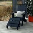 thumbnail image 2 of Highwood 2-pc Modern Adirondack Set with 1 Modern Folding Ottoman - Outdoor, Eco-friendly, Synthetic Wood, 2 of 6