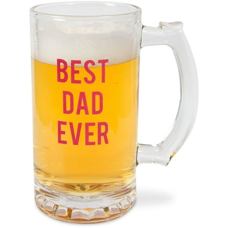 Pavilion - Best Dad Ever - 16 oz Glass Beer Stein