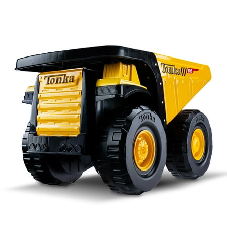 Tonka Steel Classics Toughest Mighty Dump Truck, Play Vehicles, Great Gift For Boys Or Girls, Age 3 Years And Up.