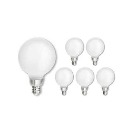 Hinkley Lighting E12g162273mw-6 Lumiglo Bulb Pack Of (6) 2 Watt White G16 Led Candelabra