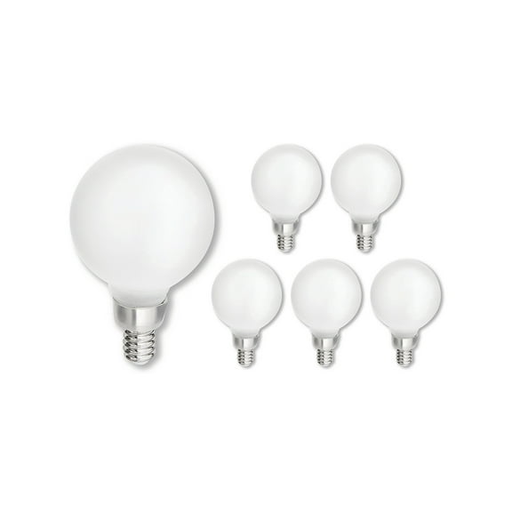 Hinkley Lighting E12g162273mw-6 Lumiglo Bulb Pack Of (6) 2 Watt White G16 Led Candelabra