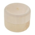 thumbnail image 4 of Round Solid Wood Box Wooden Gift Box Packaging Box, 4 of 7