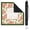 flower024, variant on Floral Mahjong Mat with Rules, 31.5*31.5in Anti Slip American Mahjong Mat for Table, Noise Reduction, Neoprene Mah jongg Mats with Carrying Bag & 3 Dices, Mahjong Set Gift, Board Tile Games Mats