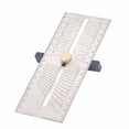 thumbnail image 3 of Calibrador de bisel ajustable de acero inoxidable 304, regla deslizante multifuncional en forma de T, herramienta de ajuste para carpintería, 3 of 14