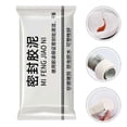 thumbnail image 2 of 10pcs Waterproof Sealant Mud Quick Wall Mending Mud For Drain Connection Waterproof Sealing Clay Easily Repair Holes And Gaps, 2 of 4
