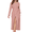 Misty Rose, variant on EKOUAER Womens Robes Lightweight Soft Knit Bathrobe Full Length Sleepwear with Pockets Ladies Loungewear