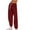 Wine, variant on Tumotour Sweatpants For Women Drawstring Elastic High Waisted Stretchy Joggers Sweatpants Pocketed Cuffed Pants Womens Loose Trousers Y2K Clothes 2024
