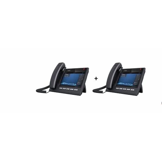 Fanvil IP Phone C600 Android Video 6 SIP Lines with Touchscreen, Dual Gigabit Ports, and PoE (2-Pack)