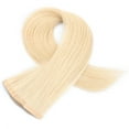 thumbnail image 5 of Tape in Human Hair Extensions 14Inch 20pcs/pack Tape in Hair Extensions Straight Seamless Natural Invisible Skin Weft Tape in Extensions Human Hair #613, 5 of 5