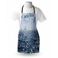 thumbnail image 3 of Nautical Apron Group of Sailing Boats in the Sea Competition Game Racing Sports Mediterranean Landscape, Unisex Kitchen Bib Apron with Adjustable Neck for Cooking Baking Gardening, Blue, by Ambesonne, 3 of 3