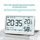 thumbnail image 4 of Matsuzay Termómetro LCD Humedad Medidor sensible preciso Medidor de temperatura de pie Reloj despertador multifuncional Mesita de noche para el hogar Termómetros Matsuzay HA010460-00B, 4 of 6