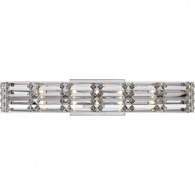 Quoizel Royale Bath Fixture with 5 Lights in Polished Chrome