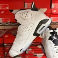 thumbnail image 3 of N I-K-E A i r-Jor-dan 6 Retro Oreo 2024 Size 8.5-10 White Black CT8529-112, 3 of 5