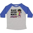 thumbnail image 3 of Inktastic Black History Month Rocks Girl with Guitar Boys or Girls Toddler T-Shirt, 3 of 5