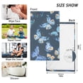 thumbnail image 2 of Butterfly Beautiful Cotton Face Towels Absorbent Hand Towel Soft Bathroom Towel for Kitchen Hotel Decoration, 2 of 7