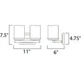 thumbnail image 2 of Maxim Lighting - Two Light Bath Vanity - Luminous-2 Light Transitional Bath, 2 of 2