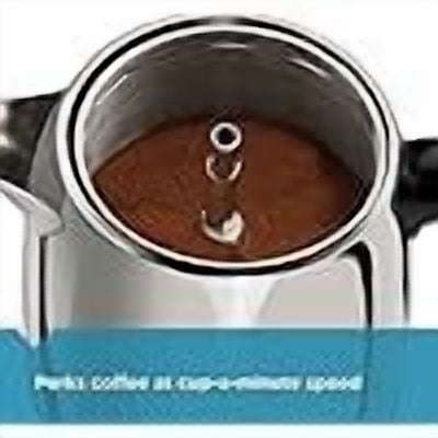 Farberware 12-Cup Stainless Steel Electric Coffee Percolator with Keep Warm Function, FCP412