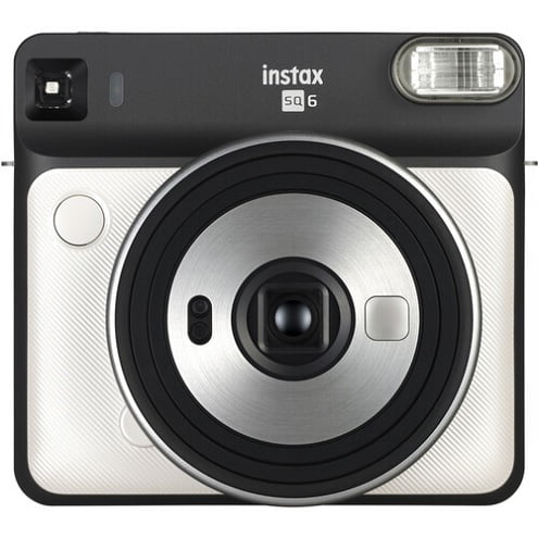 Cámara de Película Instantánea Fujifilm Instax Square SQ6 Blanco Perla