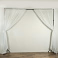 thumbnail image 2 of Sheer Chiffon Curtain Panel 58 Inch Wide Window Treatment Ivory, 2 of 2