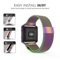 thumbnail image 6 of GoldCherry for Fitbit Blaze Accessory Band oitom Frame housing milanese Loop stailess Steel Band for Fitbit Blaze Smart Watch Fitness Band(Multi-Color), 6 of 7