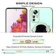 thumbnail image 7 of Compatible with Xiaomi Redmi Note 12S Case for Women Men, Ultra Soft Redmi Note 12S Phone Case with Stand Silicone TPU Plating Cute Astronaut Pattern Cases Cover (Green), 7 of 7