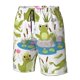 thumbnail image 4 of Fotbe Cartoon Frogs Trajes de Baño Estampados para Hombre, Shorts de Verano de Secado Rápido, Ropa de Playa, Bañadores-XX-Large, 4 of 6
