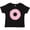 AB-Black, variant on Inktastic Pink Donut with Sprinkles Boys or Girls Baby T-Shirt