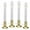 Brass, variant on 612 Vermont Electric LED Window Candles with Shatterproof Warm White Bulbs, On/Off Switch, VT-1160B-4 (Brass, Pack of 4)