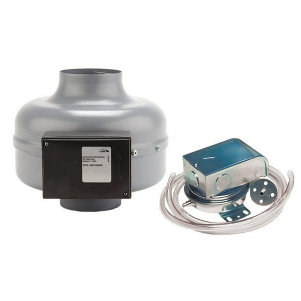 Continental Fan Manufacturing Dvk100bP 152 Cfm InLine Dryer Booster