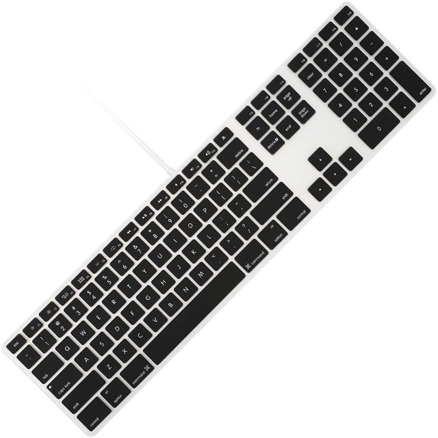Allinside Funda de teclado negra para teclado USB iMac A1243 MB110LL/B