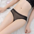 thumbnail image 5 of zuwimk Panties For Women ,Women's Flattering Lace Panties with Stretch Black,L, 5 of 5