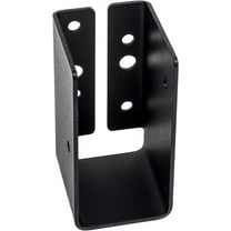 Simpson Strong-Tie Outdoor Accents ZMAX, Black Light Joist Hanger for 2x4 Pack of 12