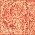 thumbnail image 1 of Ahgly Company Indoor Square Persian Orange Bohemian Area Rugs, 8' Square, 1 of 1