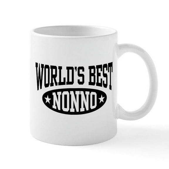 CafePress - World's Best Nonno Mug - 11 oz Ceramic Mug - Novelty Coffee Tea Cup