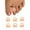 Skin, variant on 6 Pairs Gel Toe Separators – Soft Silicone Toe Spacers for Comfortable Toe Alignment, Big Toe Spacing, and Foot Support