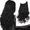 Black, variant on DUANJY 18 Inch Invisible Wire Halo Hair Extensions-Medium-Long to Long Wavy Synthetic Hairpiece, Adjustable Size No Clips, Transparent Wire Headband for Women, Black