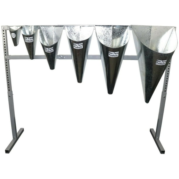 RITE FARM PRODUCTS PROCESSING CONE STAND CHICKEN TURKEY RESTRAINING