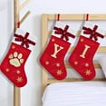 thumbnail image 6 of Christmas Stockings Knitted Hosiery Wool Hosiery Embroidered Letter Children's Candy Gift Bag Christmas Stocking Gift Bag Christmas Decoration for Xmas, 6 of 8