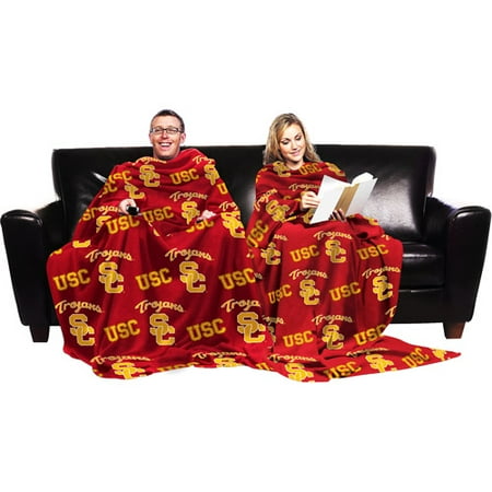 NCAA Southern California Trojans Blanket with Sleeves