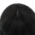 thumbnail image 4 of Qliuoazw Orangeshort Curly Women's Bangs Temperature Silk Hair Whole Wig Headband Wig, 4 of 9