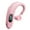 Pink, variant on Wovilon Bluetooth Headset, Wireless Bluetooth Earpiece Long Talking Time Built-In Microphone For Cell Phones,Touch Control Version Not Button Press Down